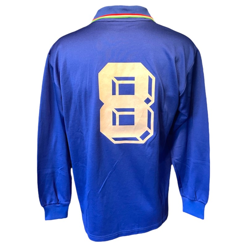 Fernando Di Napoli's Italy 1987 Match Shirt, vs Argentina