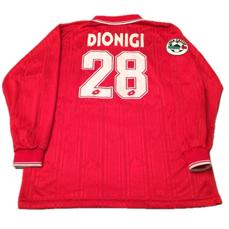 Dionigi's Match-Issued Shirt, Piacenza vs Inter 1998