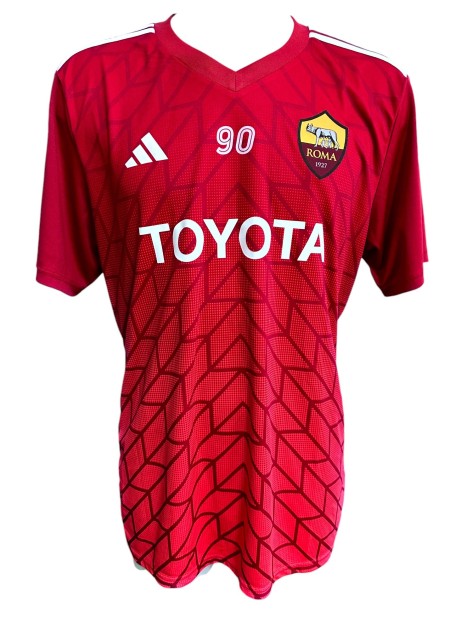 Lukaku's Roma Training Shirt, 2023/24