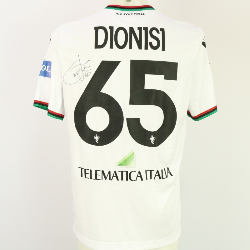 Dionisi's unwashed Signed Shirt, Pisa vs Ternana 2024 