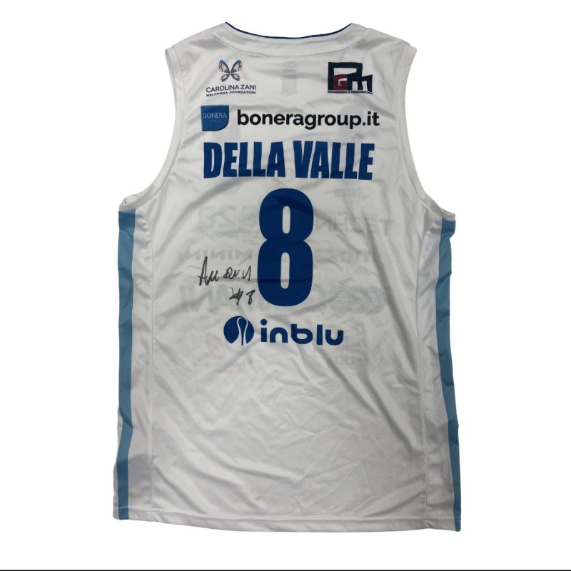 Completo Della Valle unwashed EA7 Emporio Armani Milano vs Germani Brescia 2024 - Autografato
