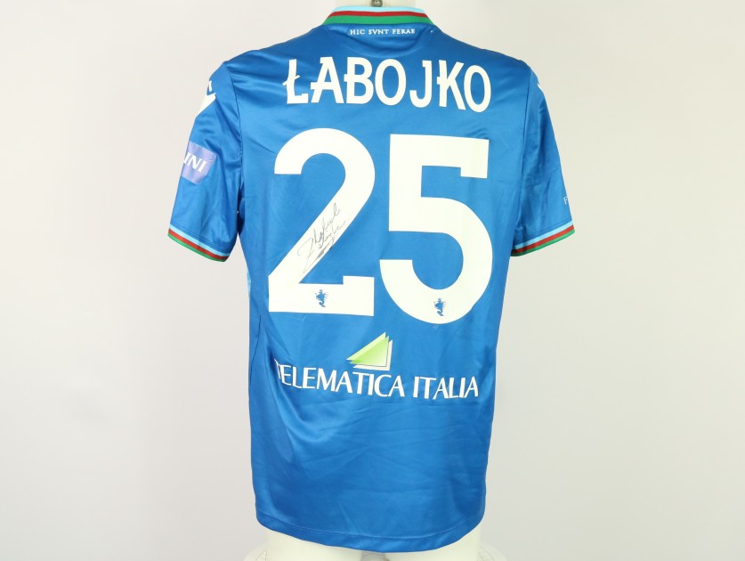 Labojko's Match-Worn Signed Shirt, Palermo vs Ternana 2024
