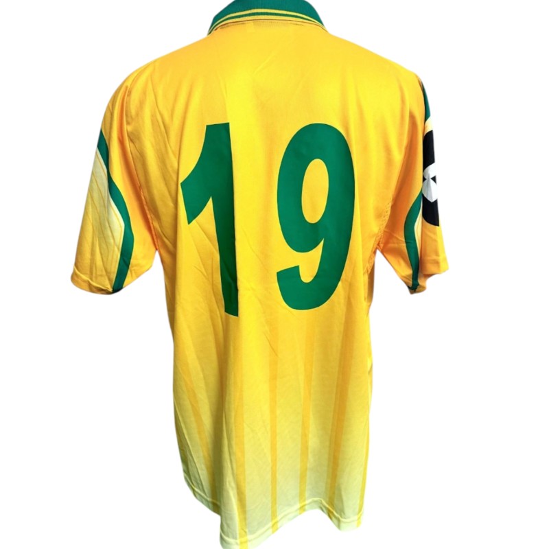 Lithuania vs Italy Match-Worn Shirt, FIFA World Cup Qualifiers 2002
