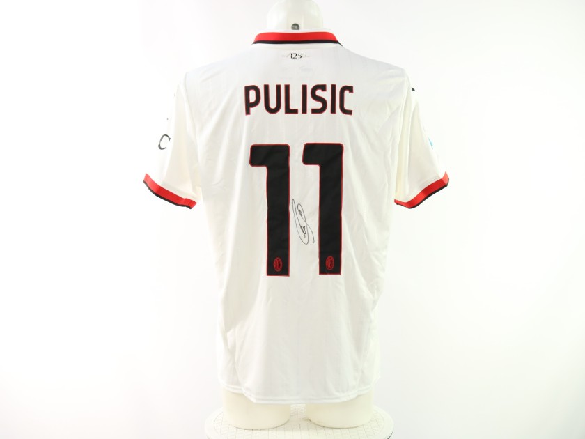 Pulisic's Milan Signed Official Shirt, 2024/25