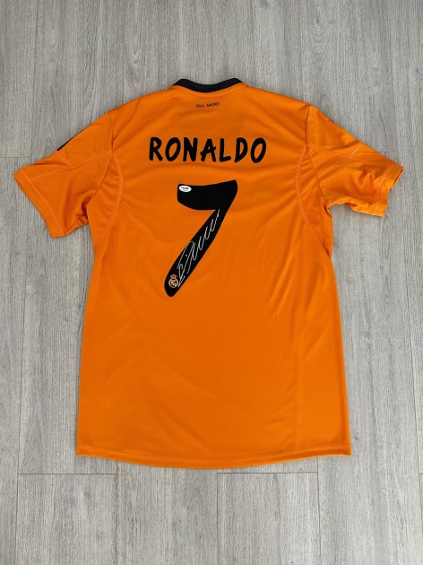 Maglia Third firmata da Cristiano Ronaldo per il Real Madrid 2013-14