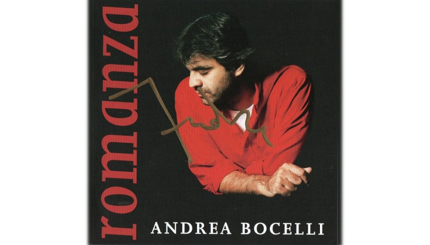 "Romanza" Album - Signed by Andrea Bocelli 