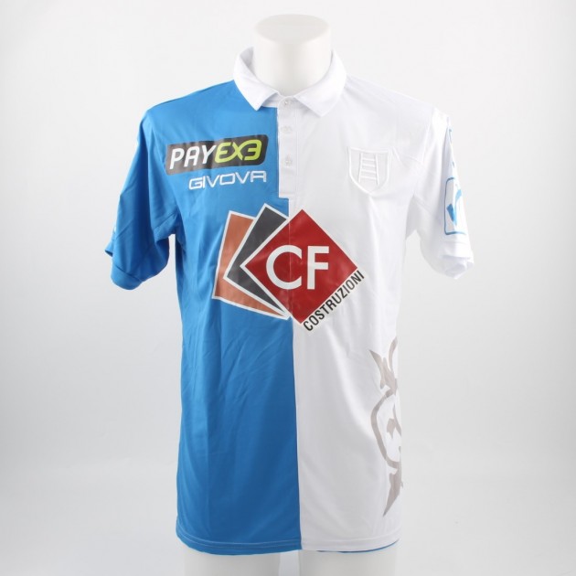 Maglia Floro Flores, preparata Hellas-Chievo 20/02, patch speciale "Save Moras"