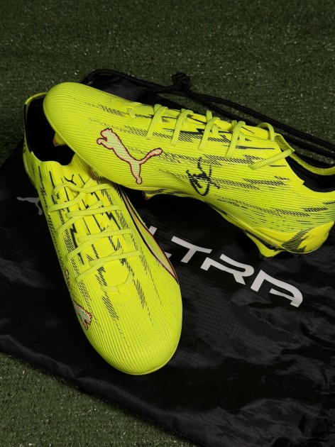 Scarpini Ufficiali Puma Pulisic Milan, 2025/26 - Autografati