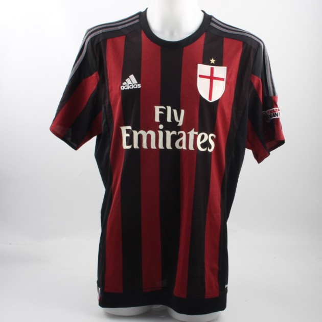 Baresi's Milan Glories Shirt, Worn in Shanghai Friendly match - Signed