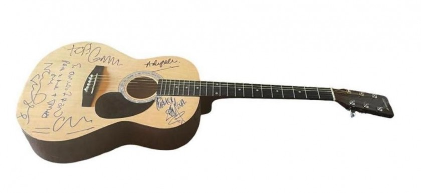 Oasis Signed Acoustic Guitar
