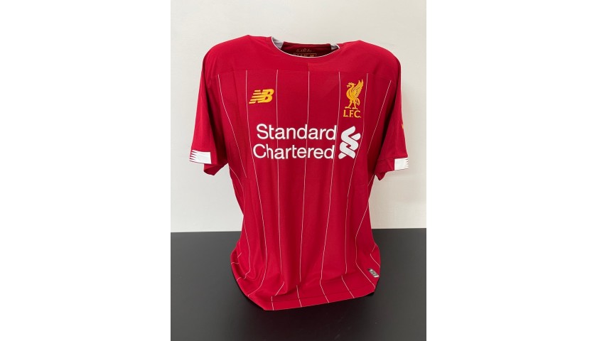 Mane's Official Liverpool Signed Shirt, 2019/20