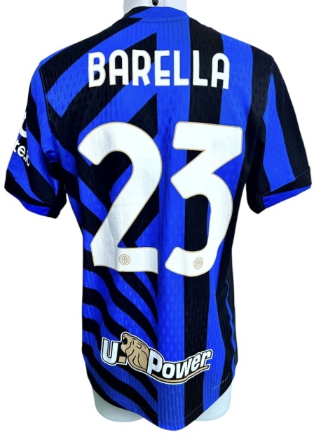Barella's Inter Official Shirt, 2024/25
