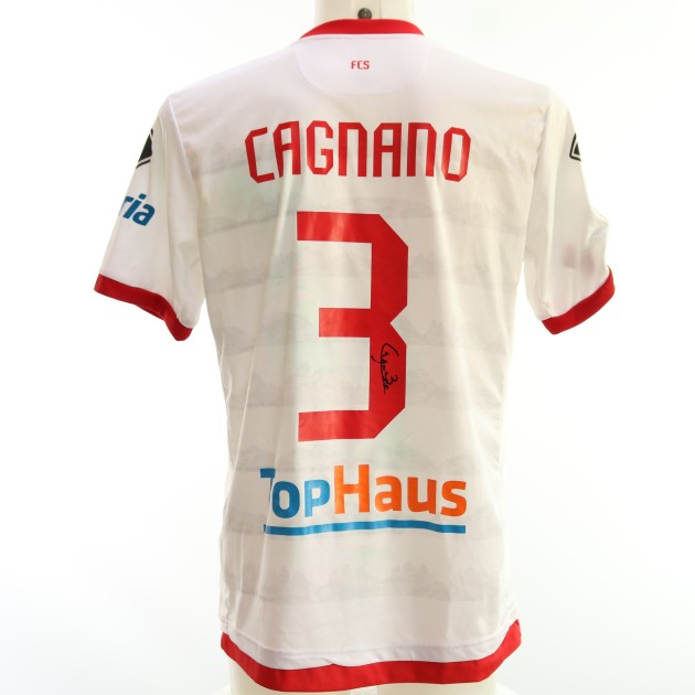 Cagnano's Signed Unwashed Shirt, Sudtirol vs Brescia 2024