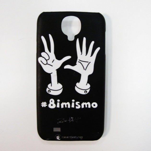 Smartphone cover signed by Paolo Ruffini
