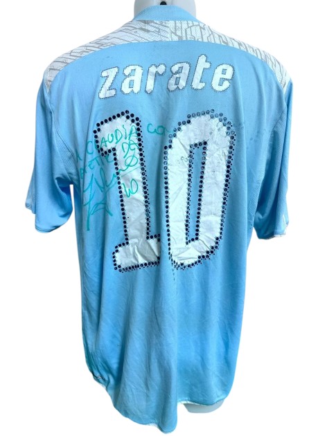 Zarate's Lazio Signed Official Shirt, 2009/10