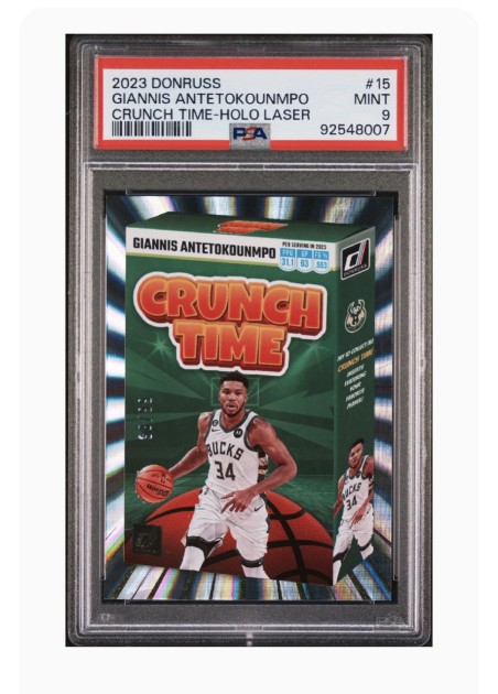 Giannis Antetokounmpo Milwaukee Bucks Panini Card