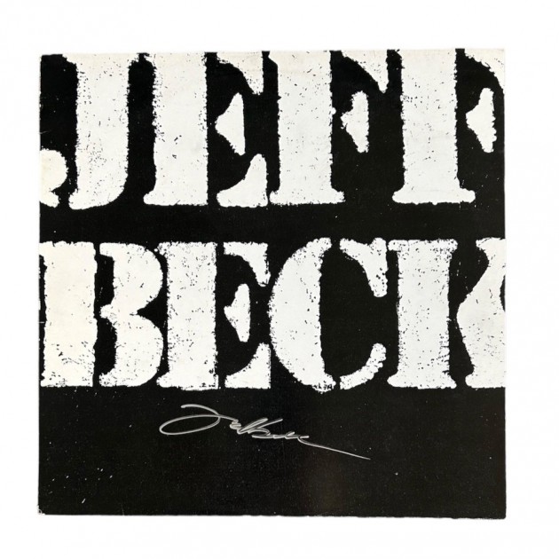 Jeff Beck Signed Vinyl LP