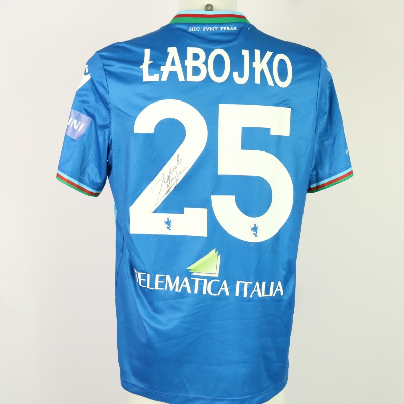 Labojko's Match-Worn Signed Shirt, Palermo vs Ternana 2024