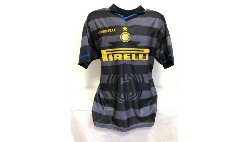 Signed Official 1997/98 Ronaldo Inter Shirt - CharityStars