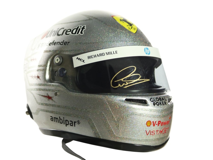 Casco replica 1:2 Hamilton, Limited Edition GP Las Vegas 2025 - Autografato da Lewis Hamilton