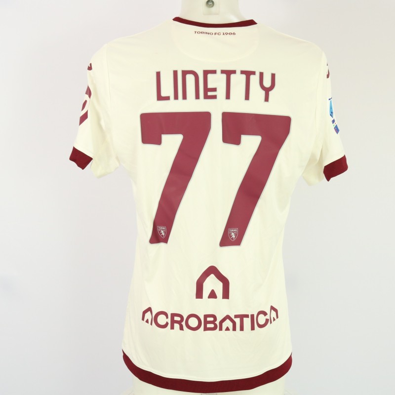 Linetty's Unwashed Shirt, Atalanta vs Torino 2024