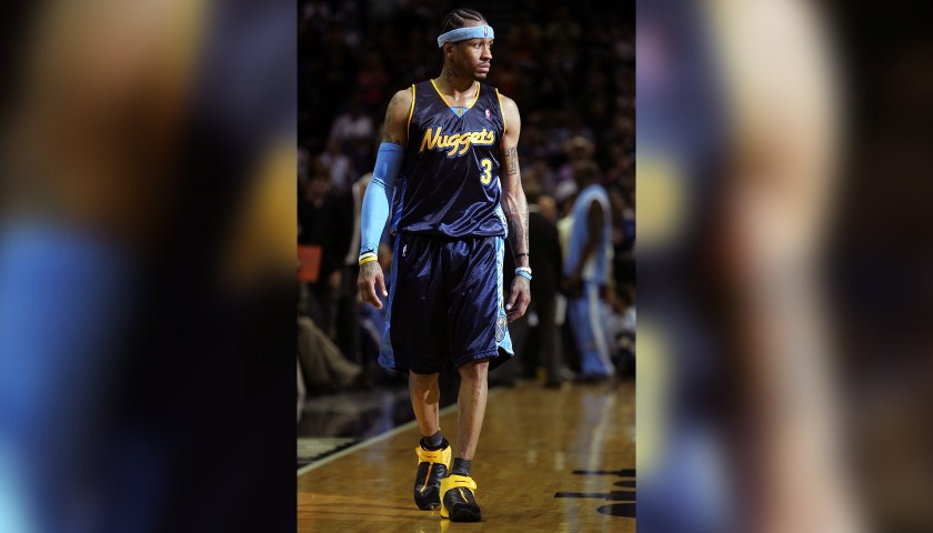 Iverson's Official Denver Nuggets Signed Jersey - CharityStars