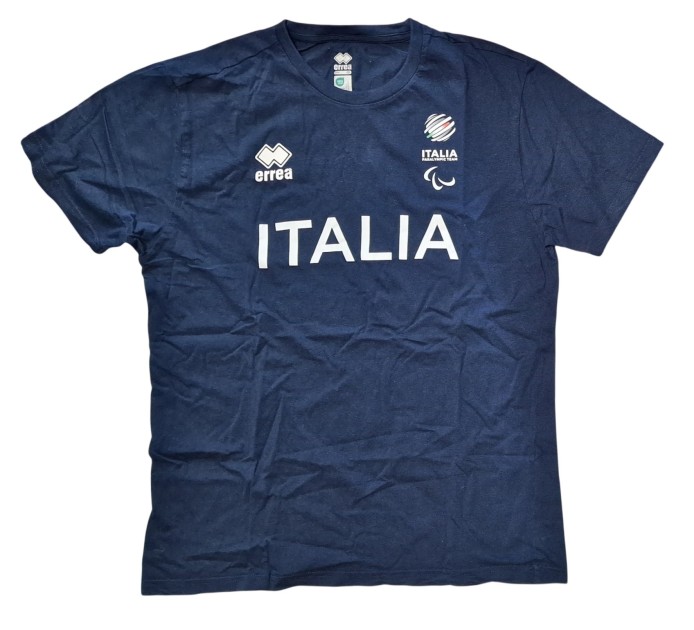 Paris 2024 Olympics - Errea ITALY T-Shirt by Sara Cirelli