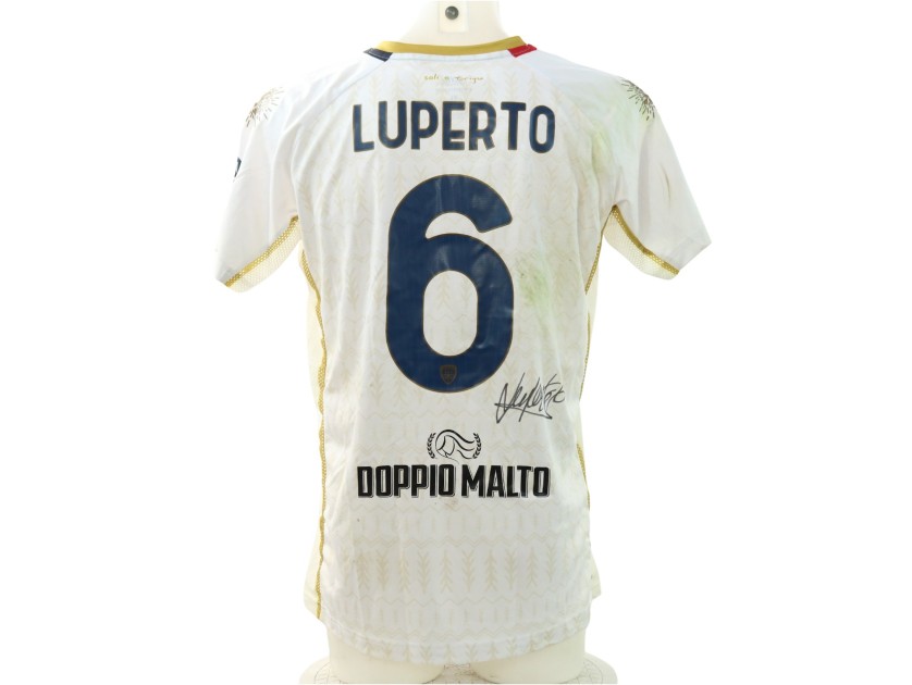 Maglia Luperto Venezia vs Cagliari Unwashed, 2024 - Autografata