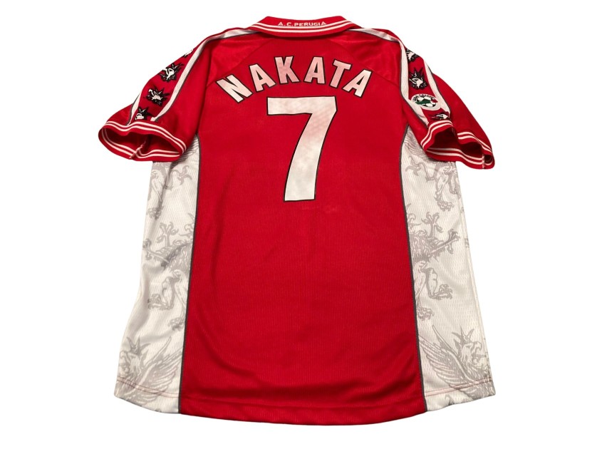 Nkata's Perugia Match-Issued Shirt, 1999/00