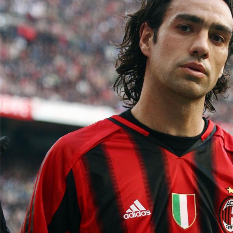 Nesta Milan shirt, issued/worn Serie A 2004/2005