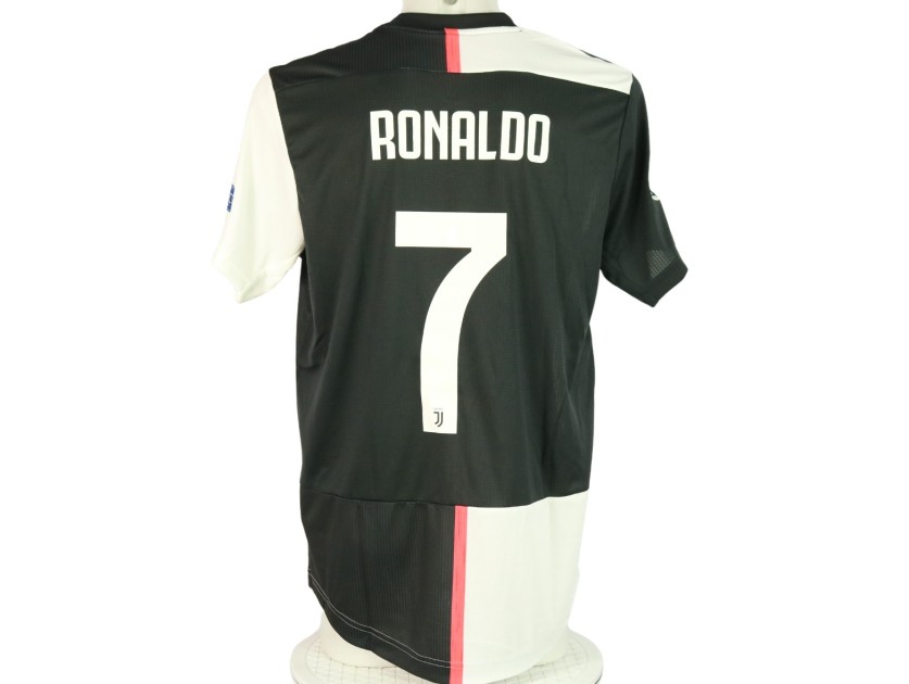 Cristiano Ronaldo's Juventus Match-Issued Shirt, UCL 2019/20