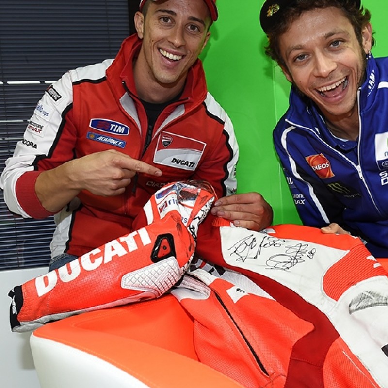 Andrea Dovizioso’s race-suit worn at Indianapolis 