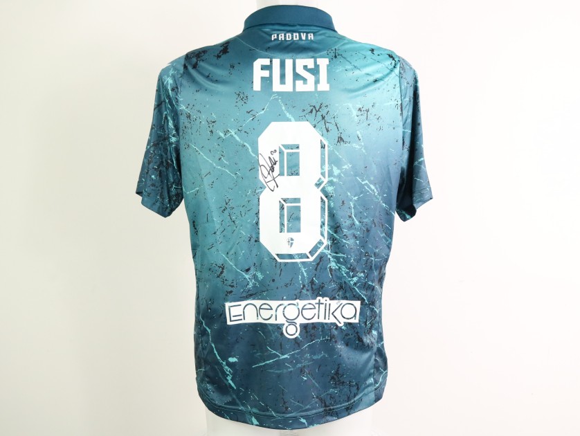 Fusi's Unwashed Signed Shirt, Vicenza vs Padova 2023