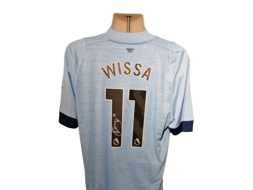 Yoane Wissa Signed Official Brentford 2024-25 Away Football Shirt