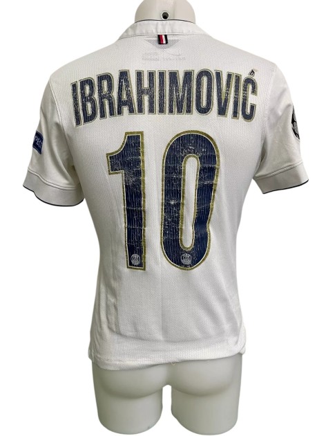 Ibrahimovic's Paris Saint-Germain Issued Shirt UCL 2015/16