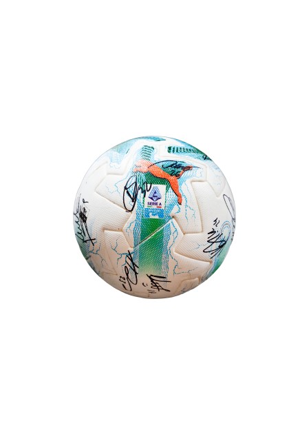 Official Lega Serie A SS Lazio Match Ball - Signed by the Team