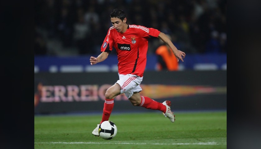 Official Benfica Track Jacket Signed by Di María