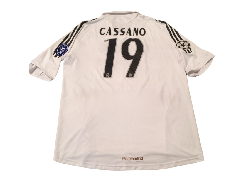 Cassano's Real Madrid Match-Issued Shirt, 2005/06