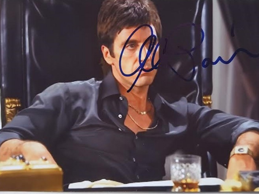 Photo signed by the actor Al Pacino