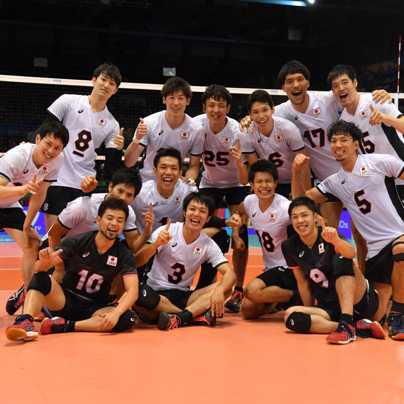Official FIVB Volleyball Signed by the Japanese National Volleyball Team