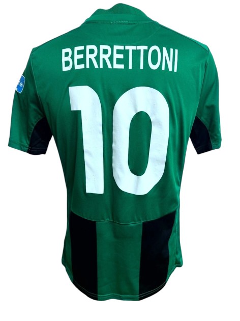 Berrettoni's Pordenone Match-Worn Shirt, 2016/17