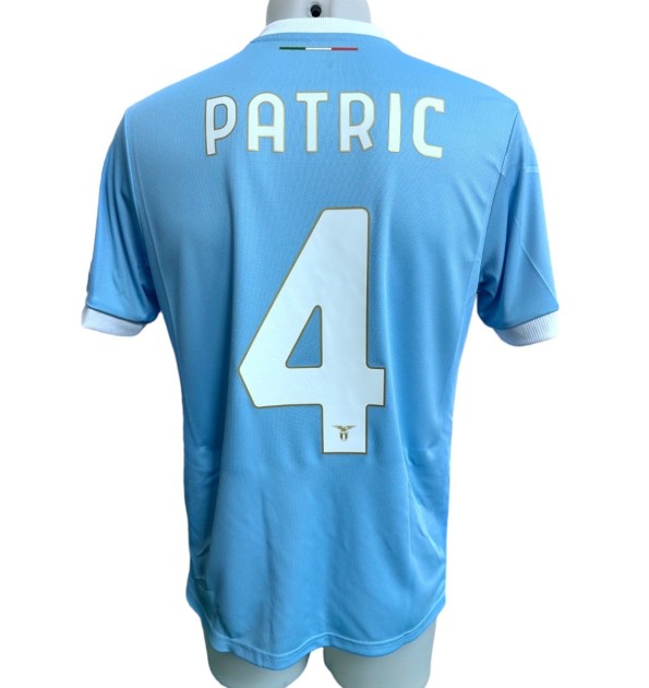 Patric's Match-Issued Shirt, Lazio vs Empoli 2024 - Special 50th Anniversary First Scudetto