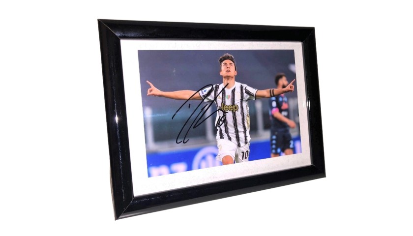 Fotografia autografata da Paulo Dybala