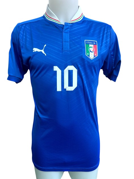 Cassano's Italy Signed Official Shirt, EURO 2012