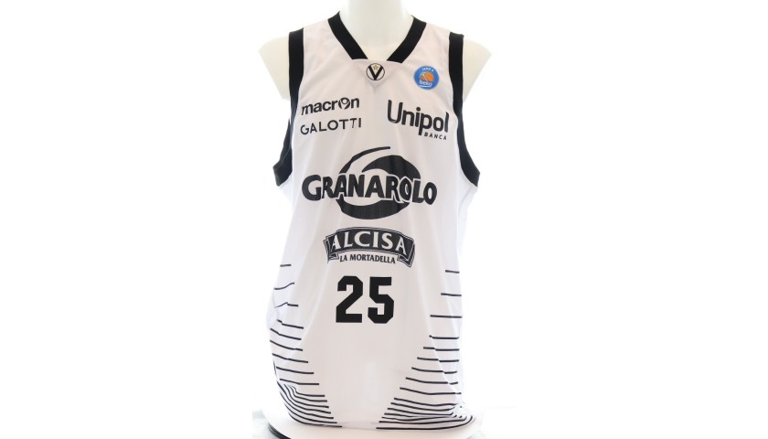 Maglia Ufficiale Ray Virtus Bologna 2015/16 - Autografata - CharityStars