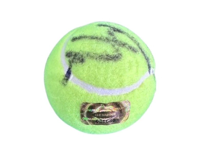 Tennis Ball - Signed by Holger Rune