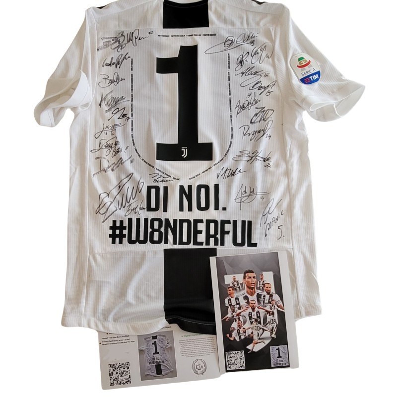 Maglia Napoli edizione limitata Halloween - Autografata dalla rosa e  incorniciata - CharityStars