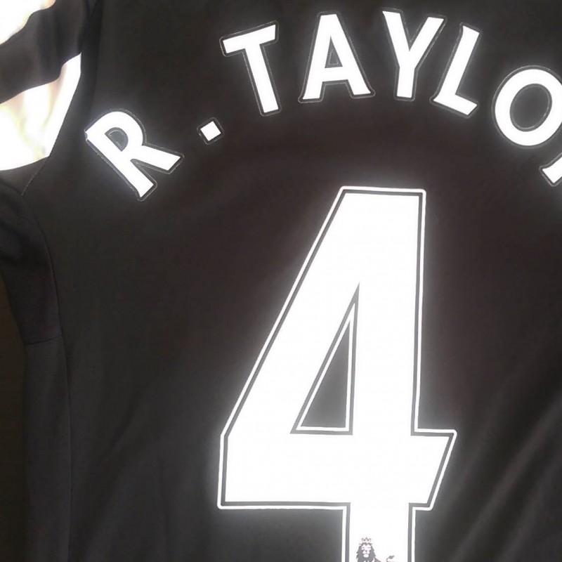 Ryan Taylor's match worn Newcastle United shirt from the 2014/2015 Premier League