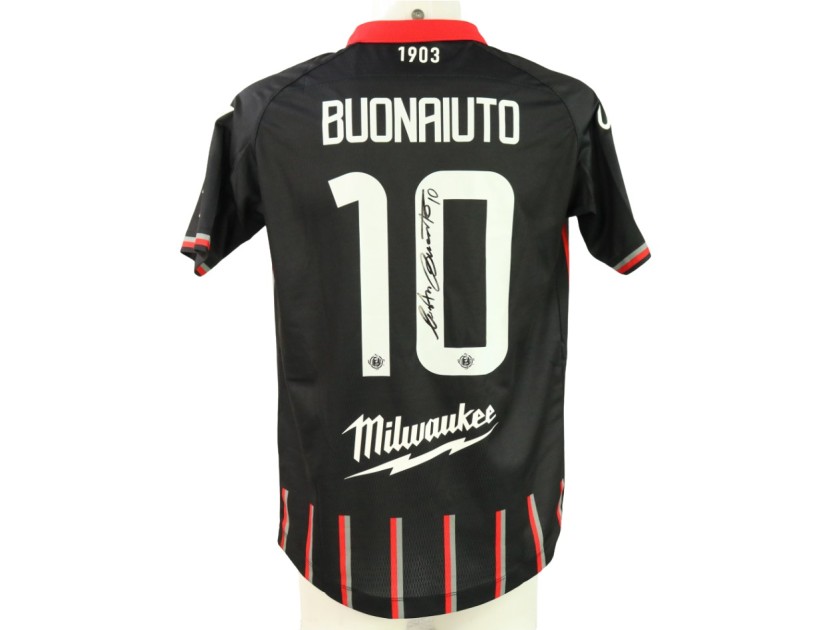 Buonaiuto's Signed Unwashed Shirt, Sudtirol vs Cremonese 2024