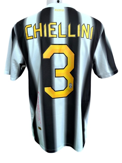 Maglia Preparata Chiellini Juventus, 2011/12 - Autografata